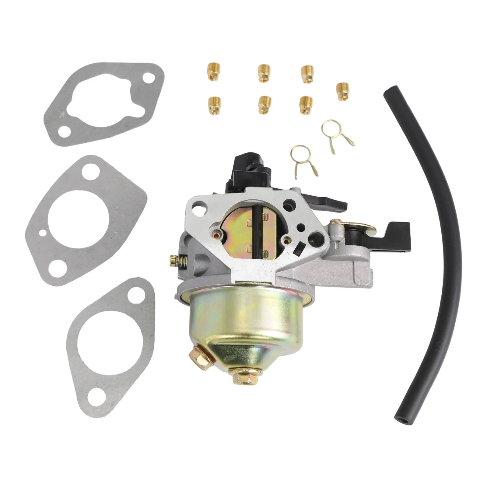 For Engine Upgrades Carburetor Kit Engine Components For Go-Karts Fuel Lines Mounting Gaskets Power Output Enhancement