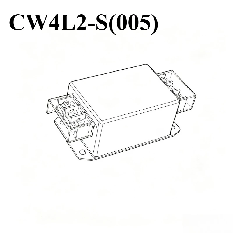 パワーフィルター-cw4l2-s-005-3a～40a-220v-ac-デュアルエクストリームサブステージレール型電磁干渉浄化器-cw4l2-10a-s