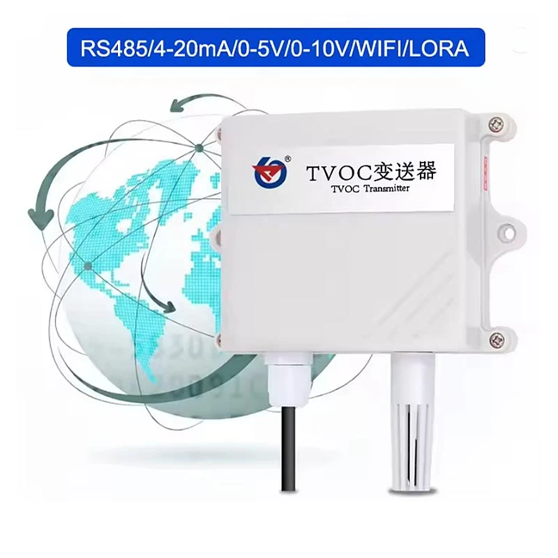 RS485 ModBus Volatile Organic Compound VOC Concentration Transmitter TVOC Sensor