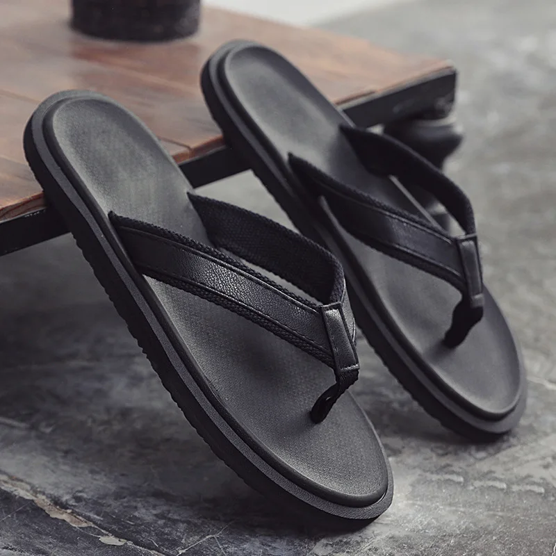 

Flip-flops for Men, Anti-slip Summer, Wear on The Beach, Durable, Fashionable and Individual Men's Outdoor Casual Flip-flops