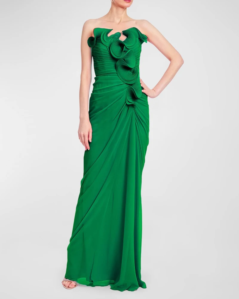 

Chiffon Evening Dress For Sexy Women 정장원피스 Vestidos de festa Elegant Ruched Formal Halter Mermaid Cocktail Party Prom Gown 2024