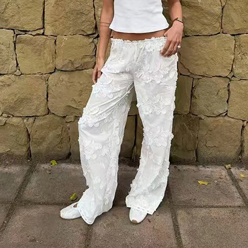 

Women's trouser set, three-dimensional relief floral embroidery camisole top, fashionable thin shorts, high quality, summer, new
