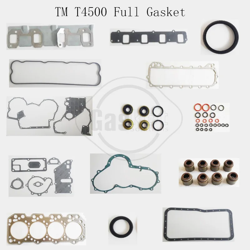 Complete repair Overhaul FOR MAZDA WE WL-CD 16V BT50 WE B3000 TM T4500 TM-F Engine Parts full set gasket 8DWM-10-271