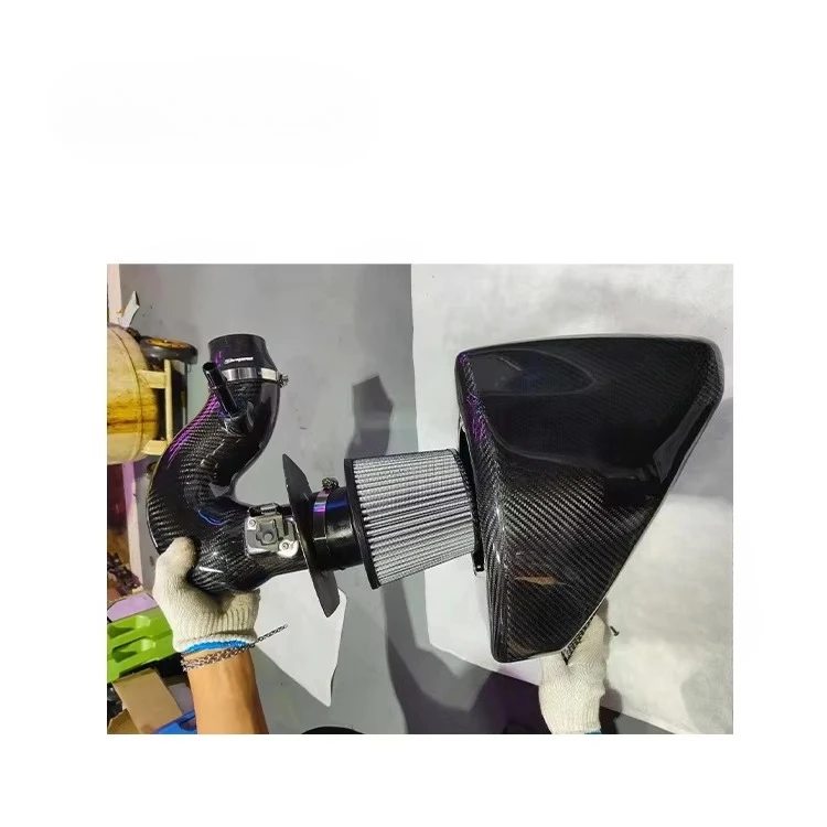 

Camaro 2.0T Original Design Style 100% Dry Carbon Fiber Cold Intake System
