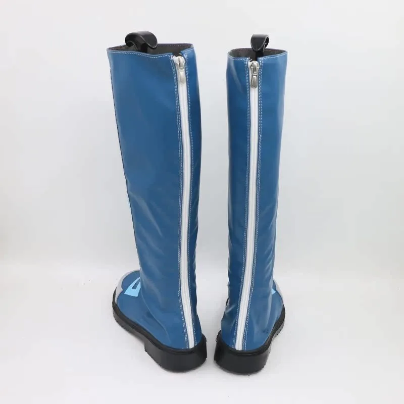 Hibiki Misora Cosplay Shoes Game Cosplay Props Halloween Boots Anime PU Leather Shoes Custom Made