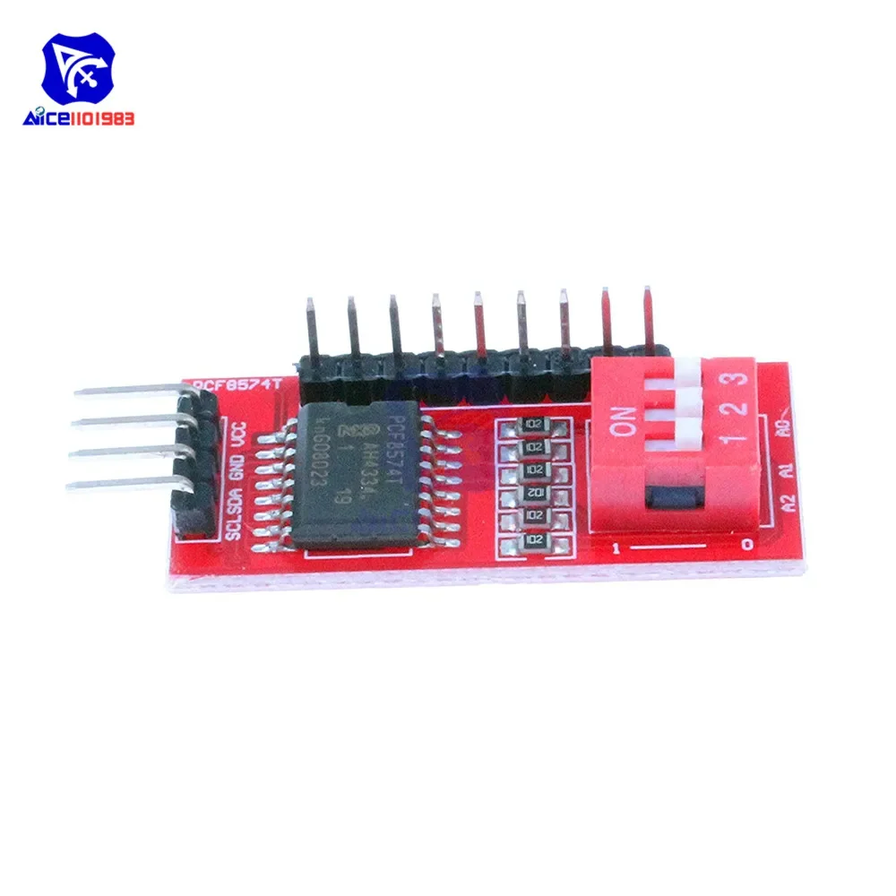 diymore PCF8574 PCF8574T IO Expansion Board I/O Expander I2C Evaluation Develop Module High Low Level for Arduino