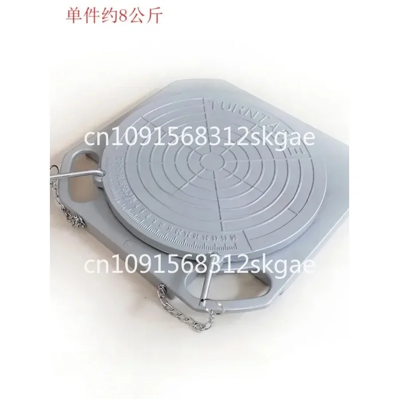 3D four-wheel aligner four-wheel positioning machine four-wheel positioning accessories corner plate, turntable disc rotating