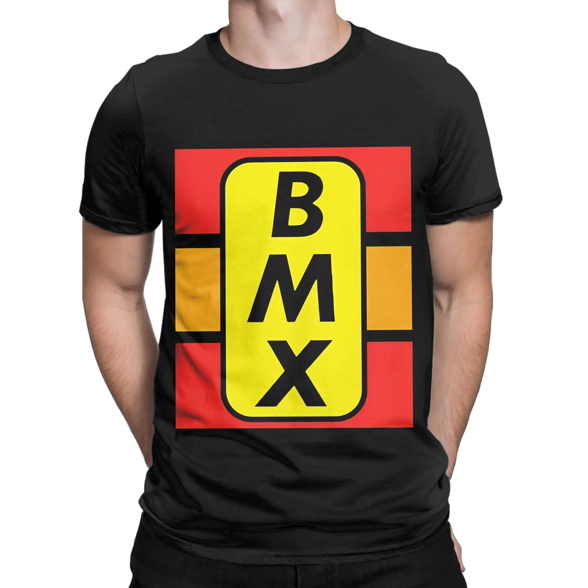 Camiseta de algodón 100% para hombre, camisetas clásicas retro con diseño de bicicleta Mongoose Vintage de BMX Racing