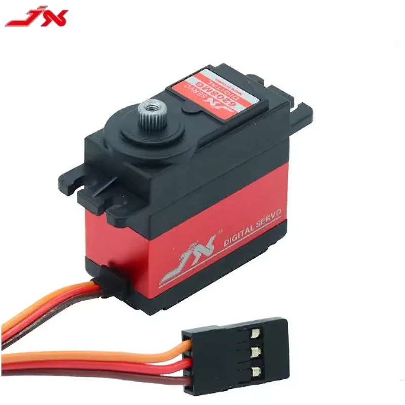 JX Servo PDI-6208MG 8 kg 120 Grad Hochgeschwindigkeits-Metallgetriebe Digital Coreless Standard-Servomotor für RC-Automodell