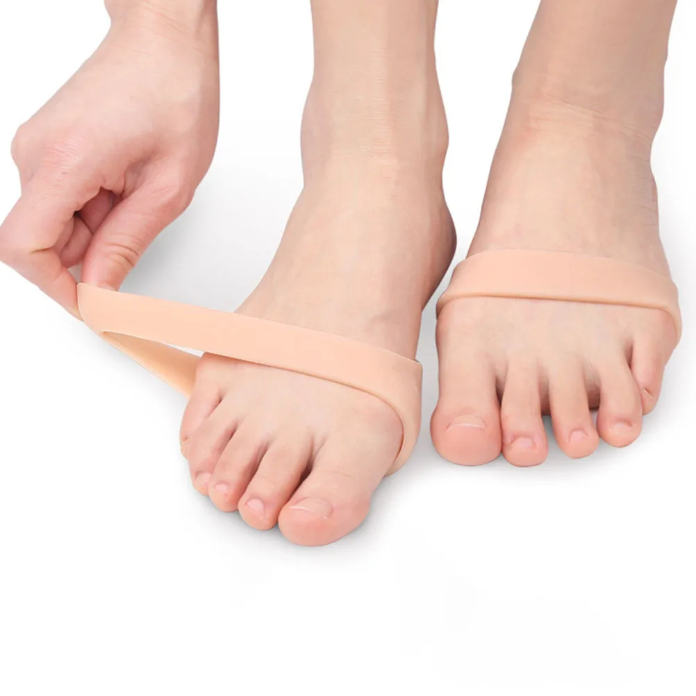 

2Pairs Forefoot Pads Metatarsal Cushions Pain Relief Antiskid Breathable Comfortable Foot Support Pads for Men Women