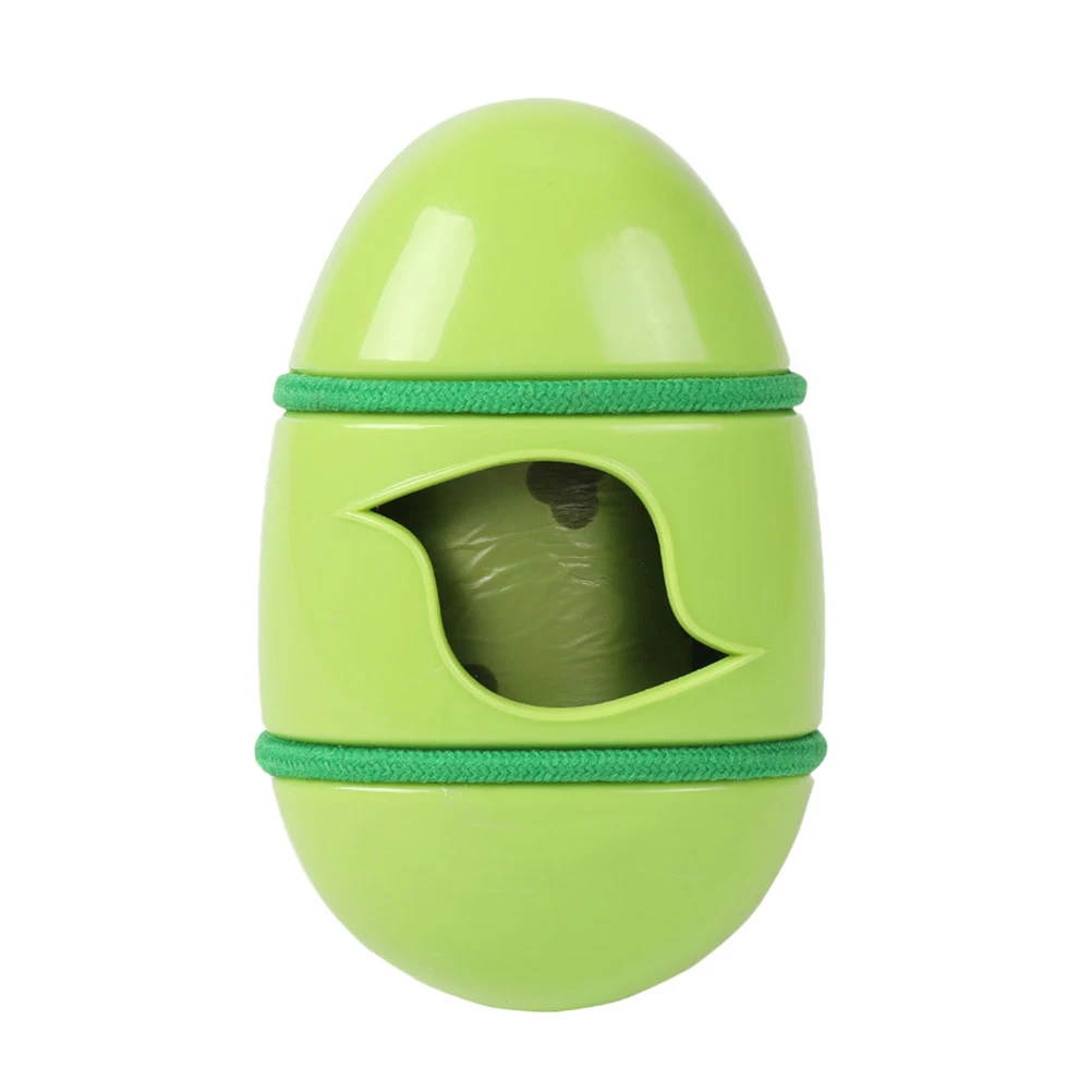 

Egg Shape Pet Trash Box for Dog Outdoor Activities Large Space Garbage Bag Holder Portable Stylish Container Cleaning Supplies