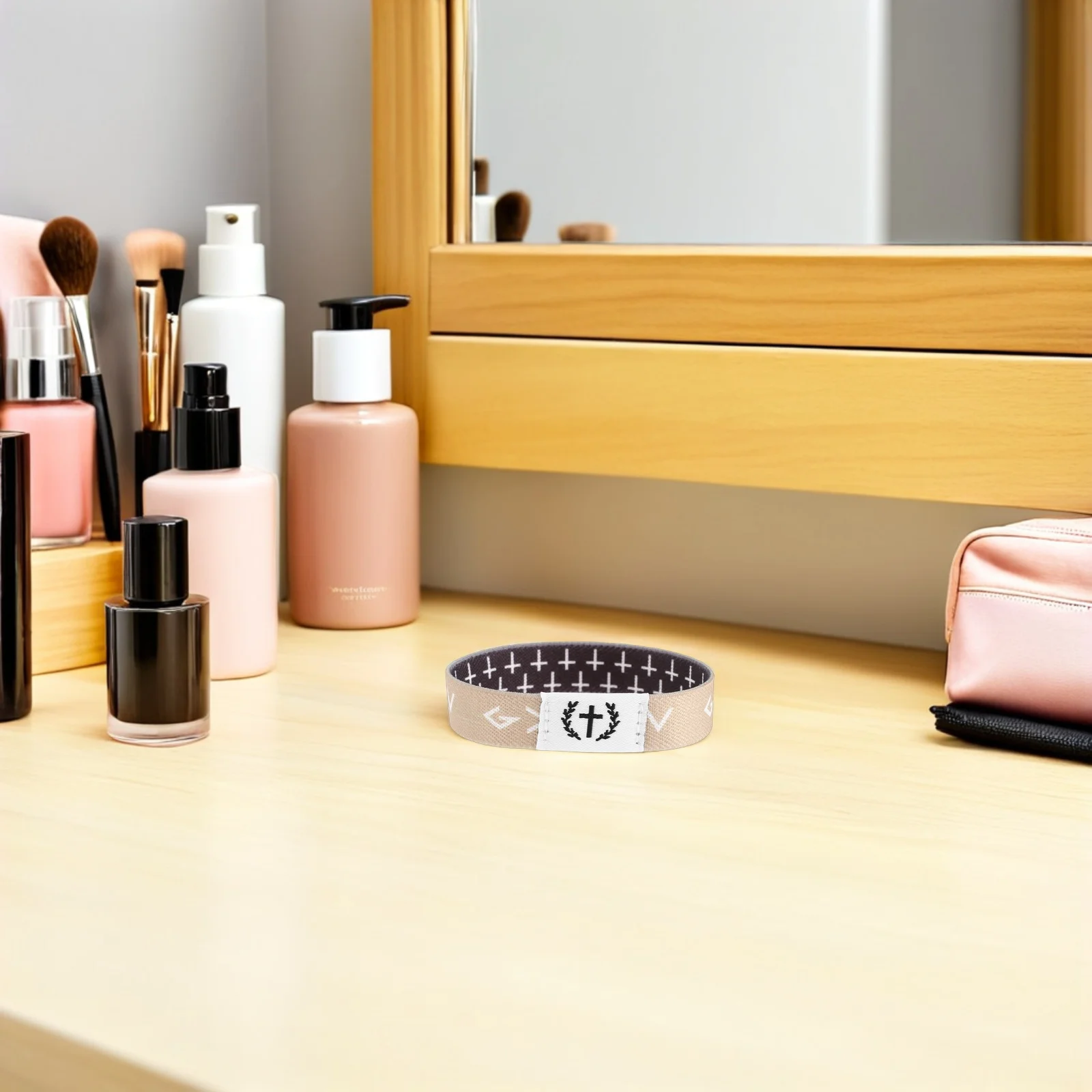 

2Pcs Christian Bible Wristbands Inspirational Elastic Scripture Verse Bracelets Motivational Wristbands for Men Women Daily