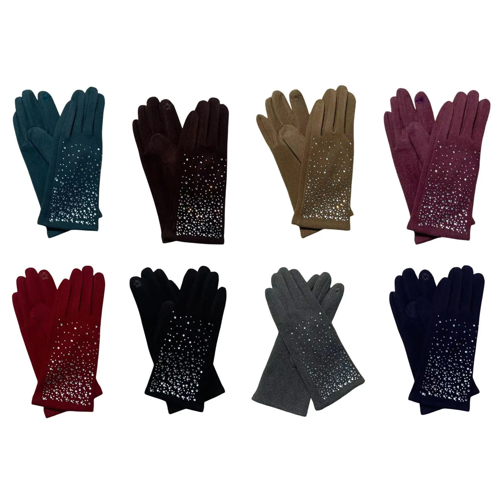 قفازات شتوية تعمل باللمس متعددة الاستخدامات للنساء قفازات ركوب الدراجات للطقس البارد قفازات لركوب الدراجات الرياضية وركوب الدراجات النارية والقيادة