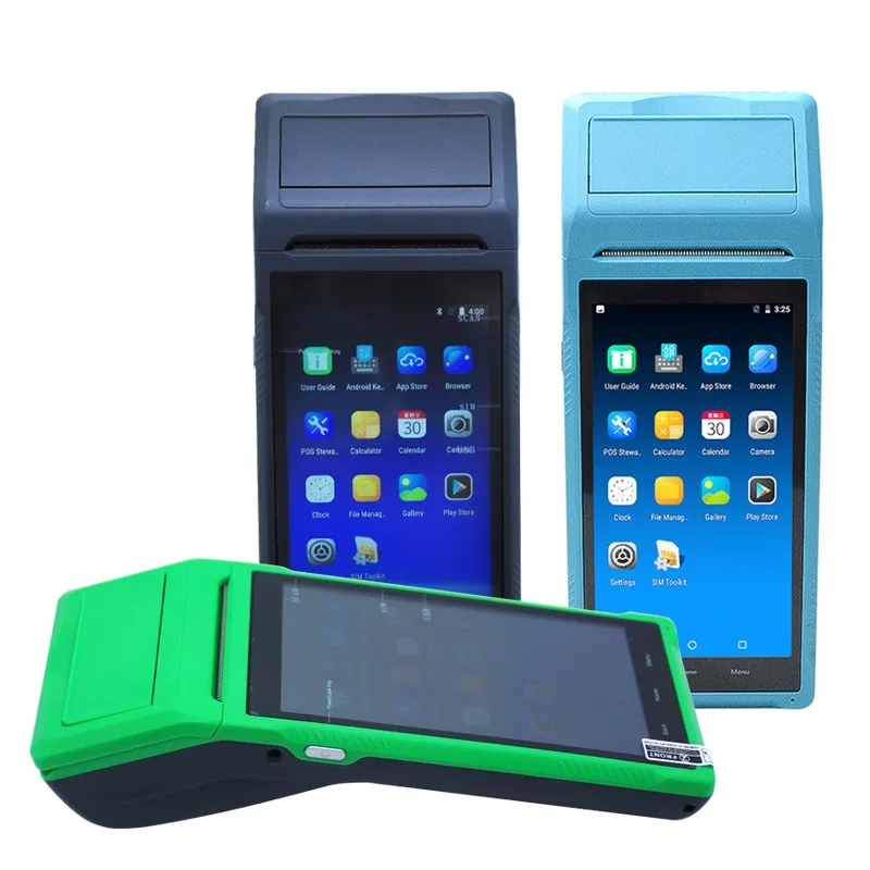 Q2 Android 11 نظام نقاط البيانات اللاسلكية شاشة تعمل باللمس نظام Pos المحمول #1