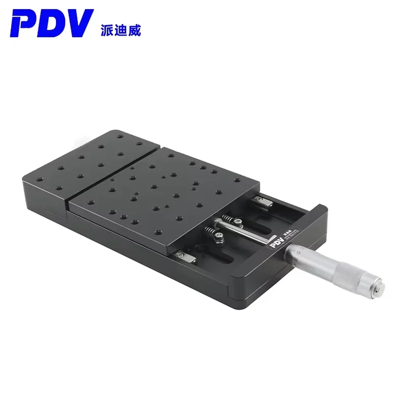 Manual Linear Stage displacement stretching linear table slide table Film tensile displacement table PT-SD105