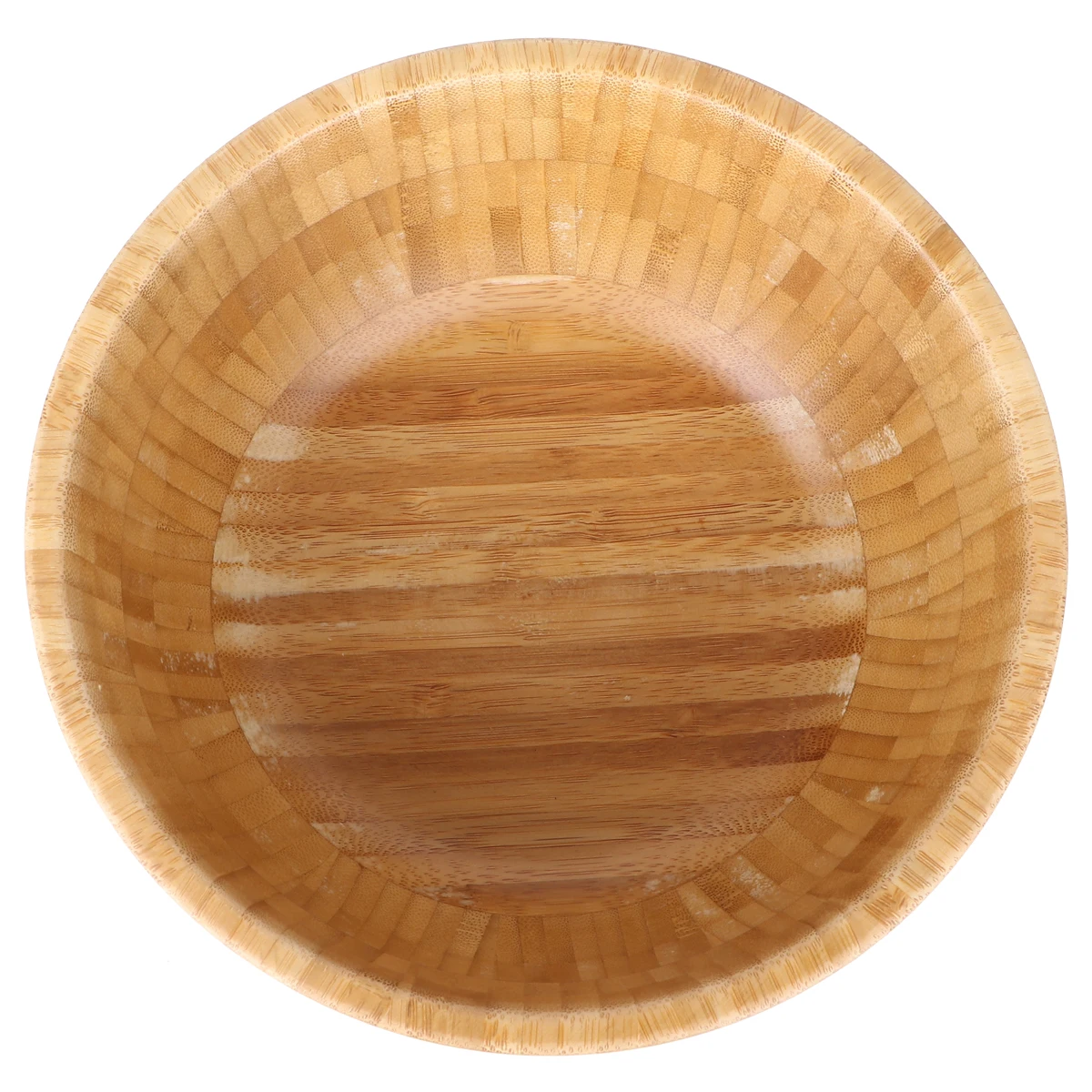 

Bamboo Dining Fruit Food Bowl Bamboo Salad Kitchen Home Tableware Easy Clean Smooth Corner Clear Grain