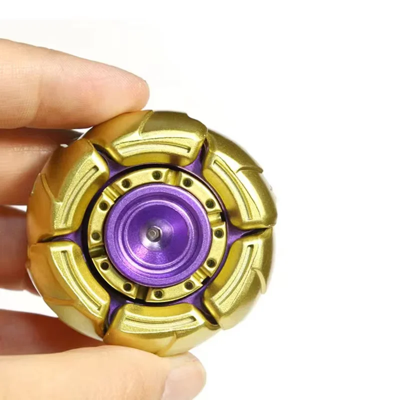Linkage Fidget Spinner - جيروسكوبي صامت لتخفيف التوتر، لعبة حسية ADHD والتوحد، هدية رائعة للبالغين والأطفال