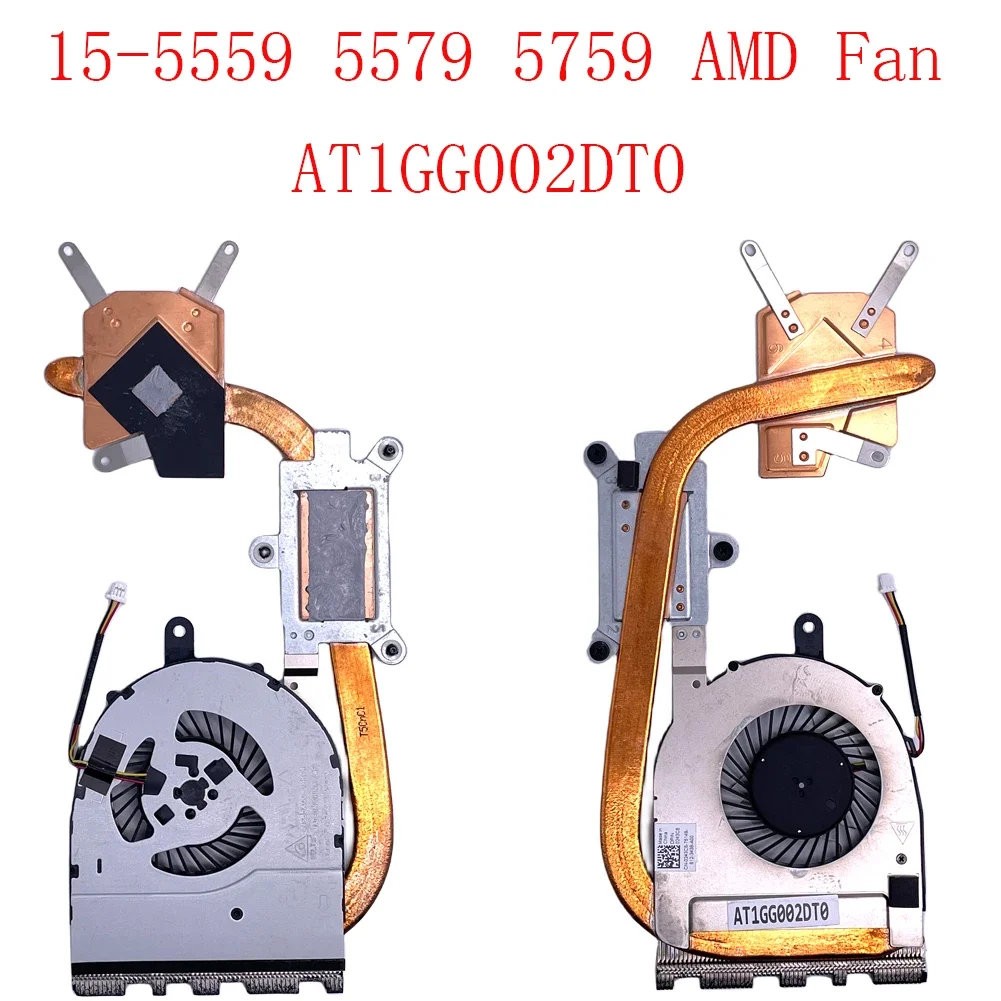 Replacement Fan for Dell Inspiron 15-5559 5579 5759 3559 5459 5555 5558  AMD Fan Plus Heat Sink 0243C6 AT1GG002DT0