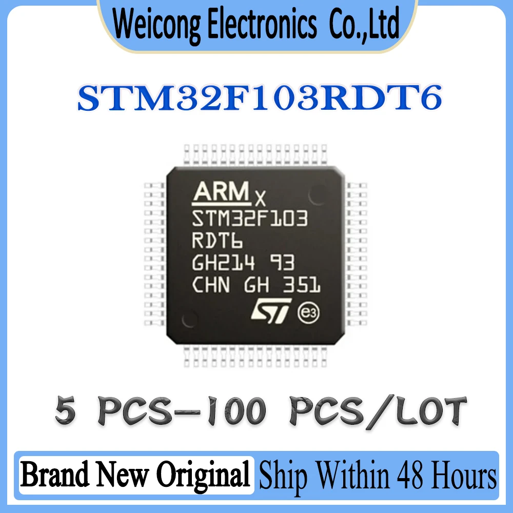 

STM32F103RDT6 STM32F103RDT STM32F103RD STM32F103R STM32F103 STM32F STM32 STM IC MCU Chip LQFP-64