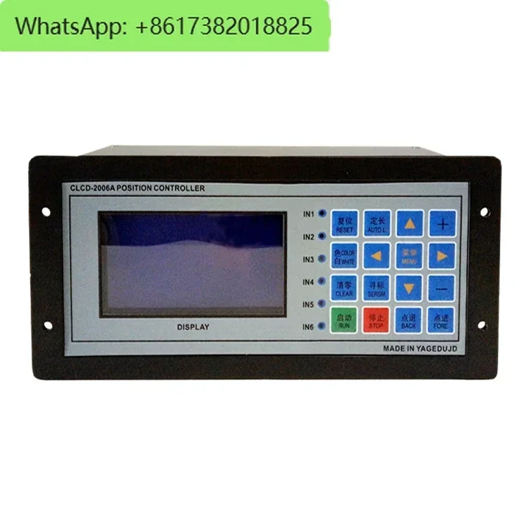 Digitale positiecontroller CLCD-2006A papiersnijzak die machine maakt, computerbediening, positiecontroller met vaste lengte