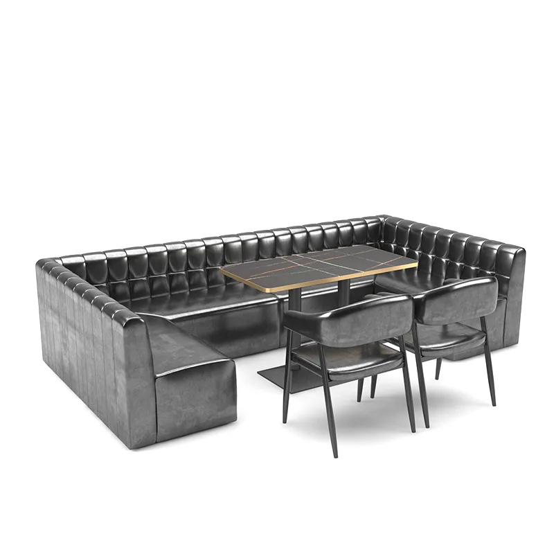 # Restaurant Hookah Lounge Furniture Bar Cafe Booth Night Club Sofa Pub Bar Chair And Table 6