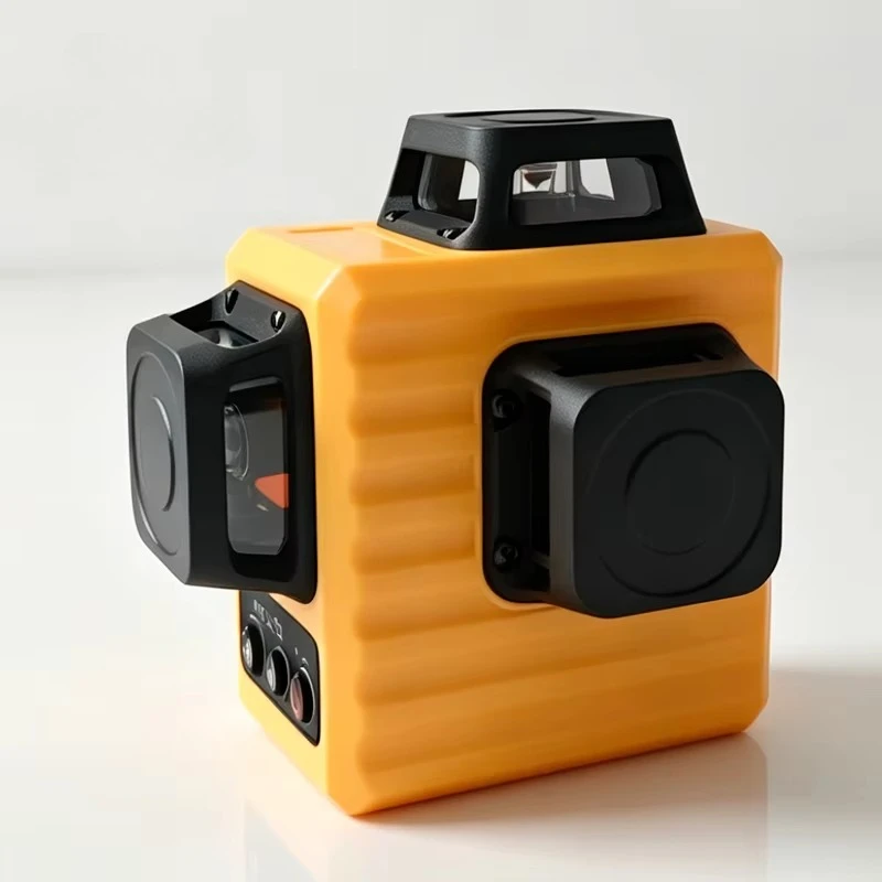 Professional grade 12-wire 4D green horizontal laser level, self-leveling cross-line laser level, suitable for flat construction