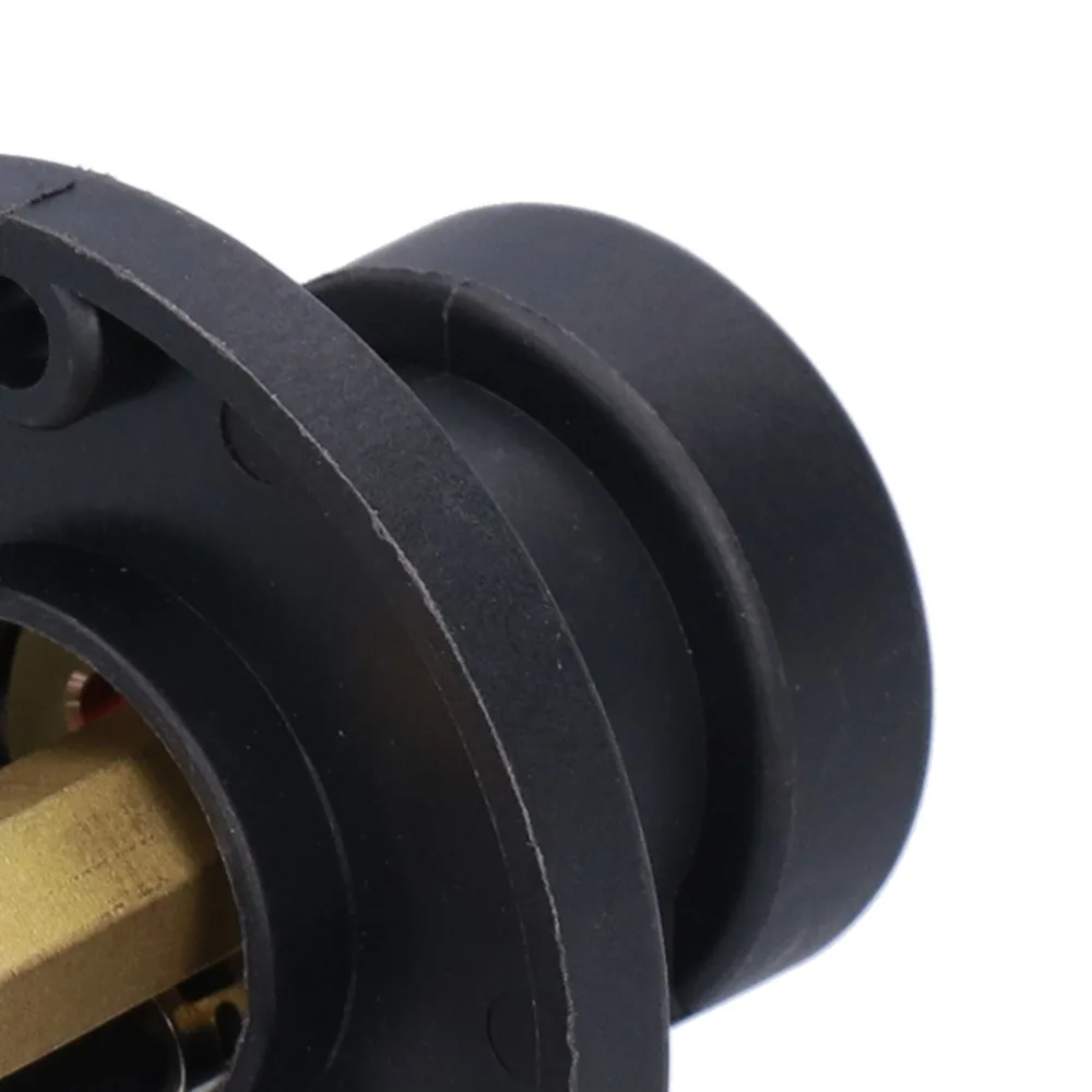 2pcs Flange Base MIG Welding Adapter Brass Material Smooth Wire Feed Torch Conversion Kit Panel Mount Stable Support