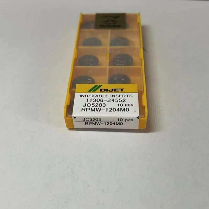 RPMW0802MO JC5203 /RPMW1003MO JC5203 /RPMW1204MO JC5203 CNC milling turning blade carbide inserts 10Pcs