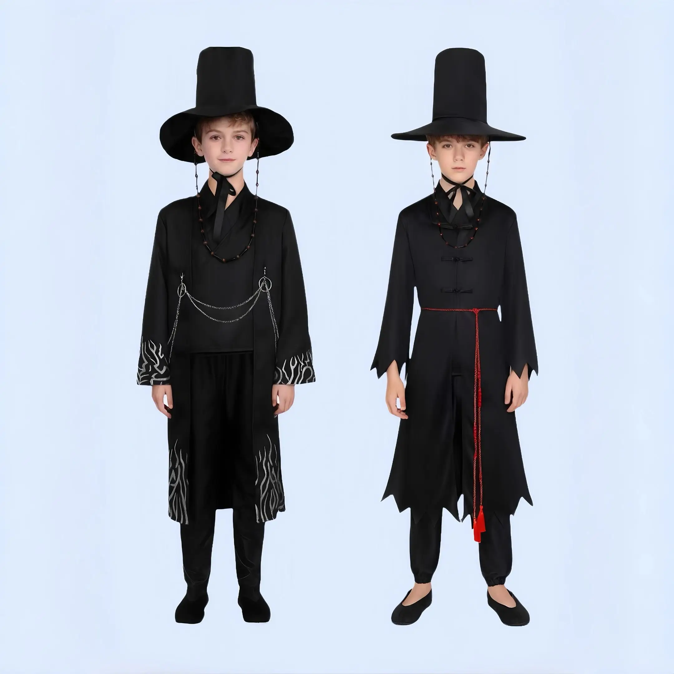 Film Saja Jungen Rollenspiel Requisiten Party Cosplay Set für K-POP Jungen Jinu Halloween Party Cosplay Comic Ausstellung Kostüm Outfit