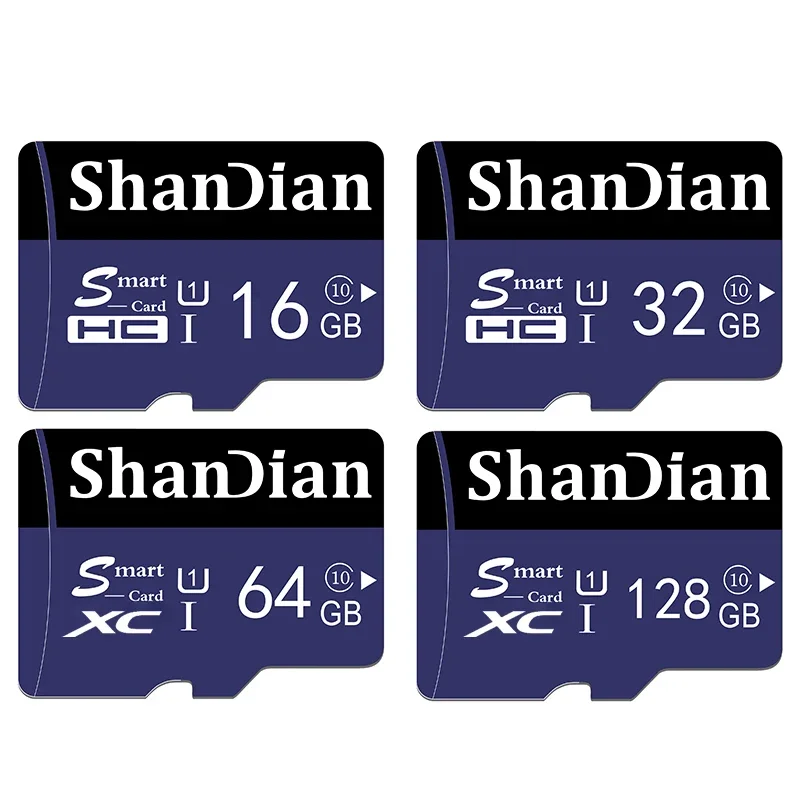 SHANDIAN Camera SD Card 8GB U3 Flash Memory Card Mini Card Class10 UHSI for Camera Memory Card TF Card
