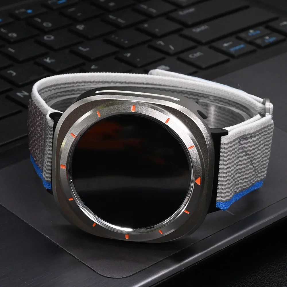 Nylon Trail Loop Strap für Samsung Galaxy Watch Ultra 47mm Herren Band Zubehör Armband für SAMSUNG GALAXY ULTRA 7 47MM Correa