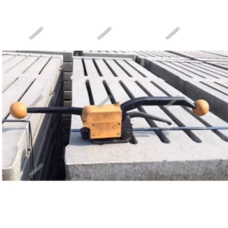 Manual Sealless Steel Strapping Binder, Steel Strip Binding Tool for Industrial Packing Machinery, 12.7-19mm, A333