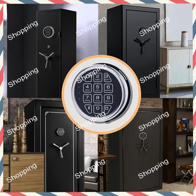 M20K Stackable Safelock Replacement With Swing Bolt Fire Resistantchrome Number Keypad Electronicsafe Lock Forsafes