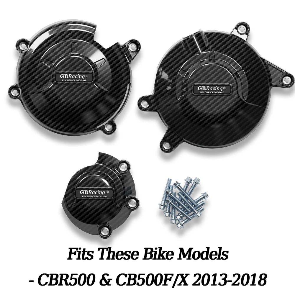 V2 CBR500R & CB500F/X 2019-2026 NX500 ADVENTURE SPORT 2024-2026 CBR500 & CB500F/X 2013-2018 Engine Cover Set Alternator Cover image 3