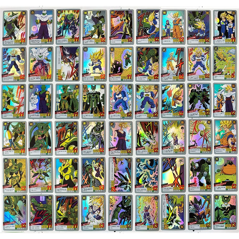 Anime DIY ACG Piccolo Trunks Master Roshi Boy Gry Zabawki Premium Flash Karty kolekcjonerskie Świąteczne prezenty urodzinowe