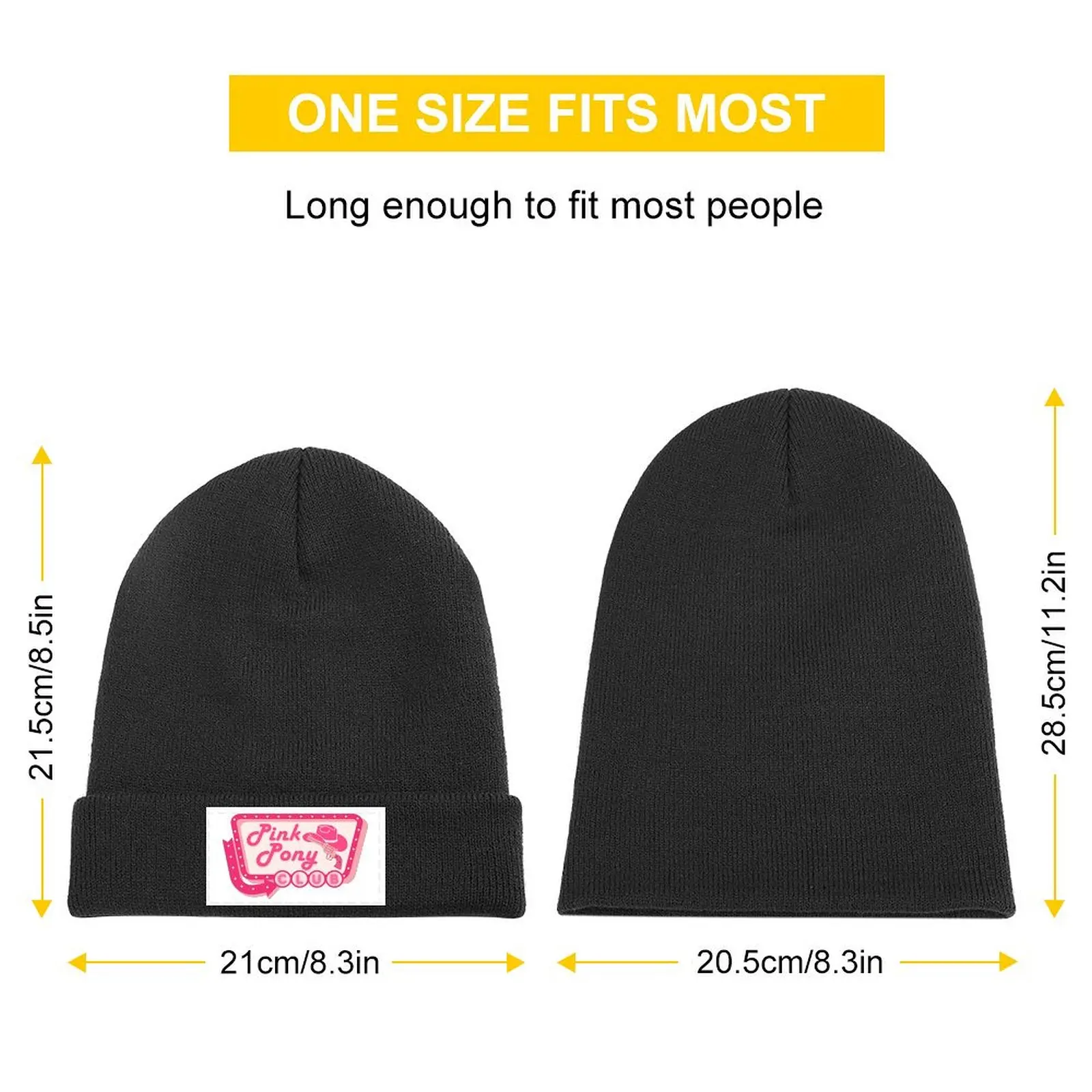 Pink Pony Club Sign Knitted Cap Cosplay Hat Man For The Sun Anime Hat Fishing cap Golf Men Women's