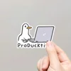 ProDucktive Duck Laptop Stickers