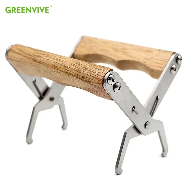 

Bee Hive Frame Holder Stainless Steel Capture Frame Grip Bee Nest Box Frame Holder Beehive Clip Clamp Beekeeping Tools