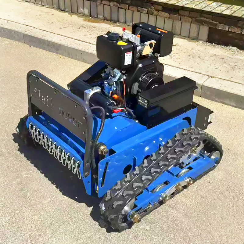 맞춤형 소형 요크 원격 제어 잔디 깎는 기계 제로턴 무선 제초 로봇 자주식 미니 예초기