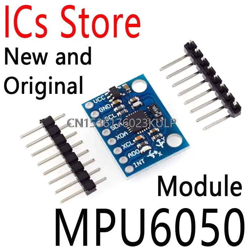 GY-521 MPU-6050 Sensor Module 3 Axis Gyroscope Accelerometer Sensor Module Compatible Module For Arduino MPU 6050 GY521 MPU6050