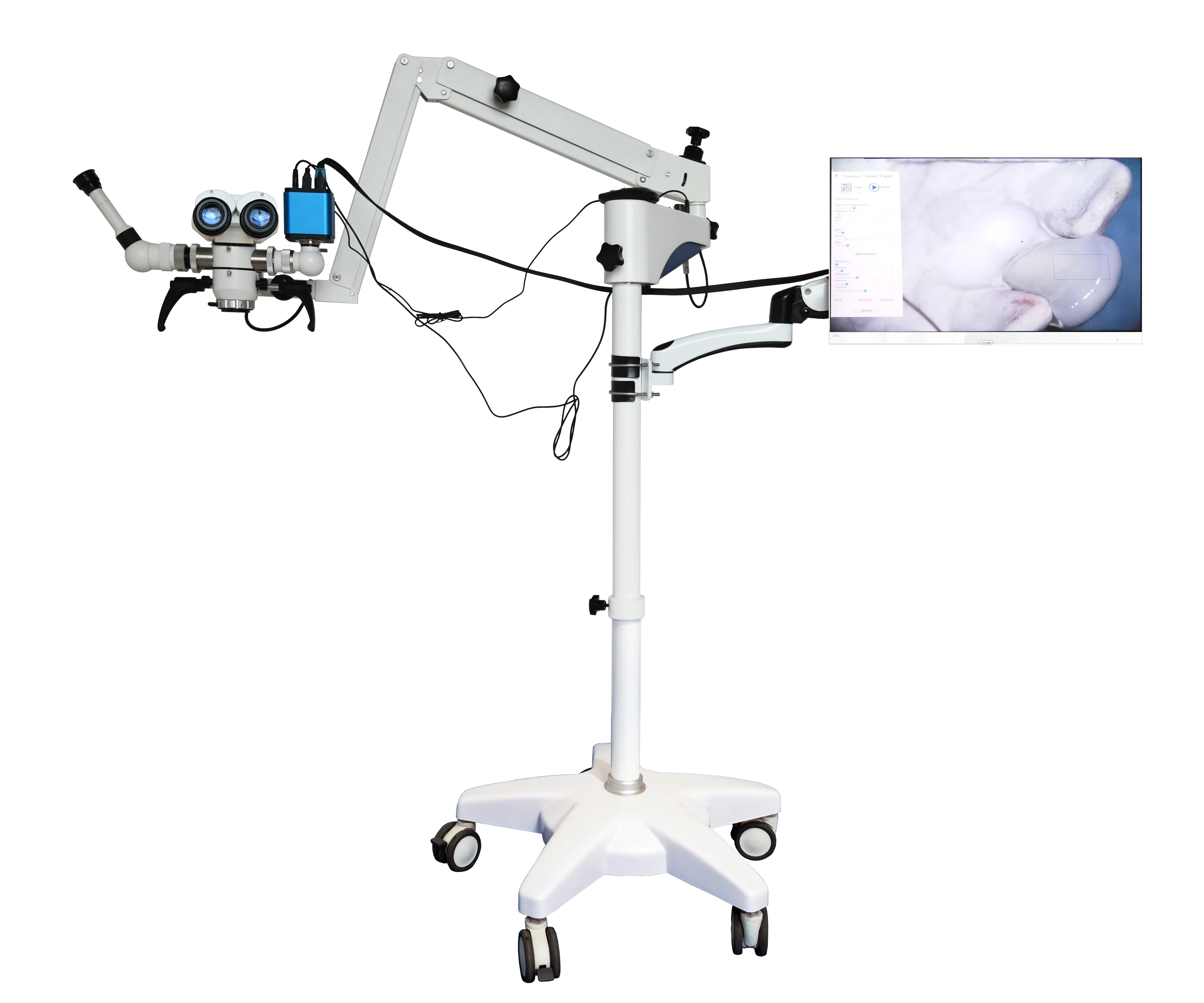 Led Operating Microscope for Dental Endodontic Surgery Coaxial Illumination Surgery Medical Operating Microscope