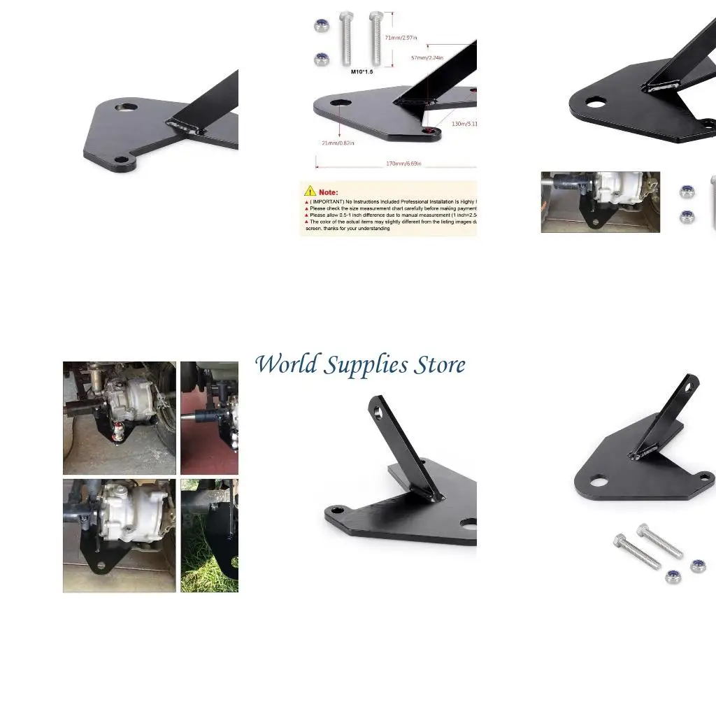 

G6KC Easy Installation Trailer Hitch Receiver for 250 1997-2018 ATV Modification Accessory Replacement Metal Hitch