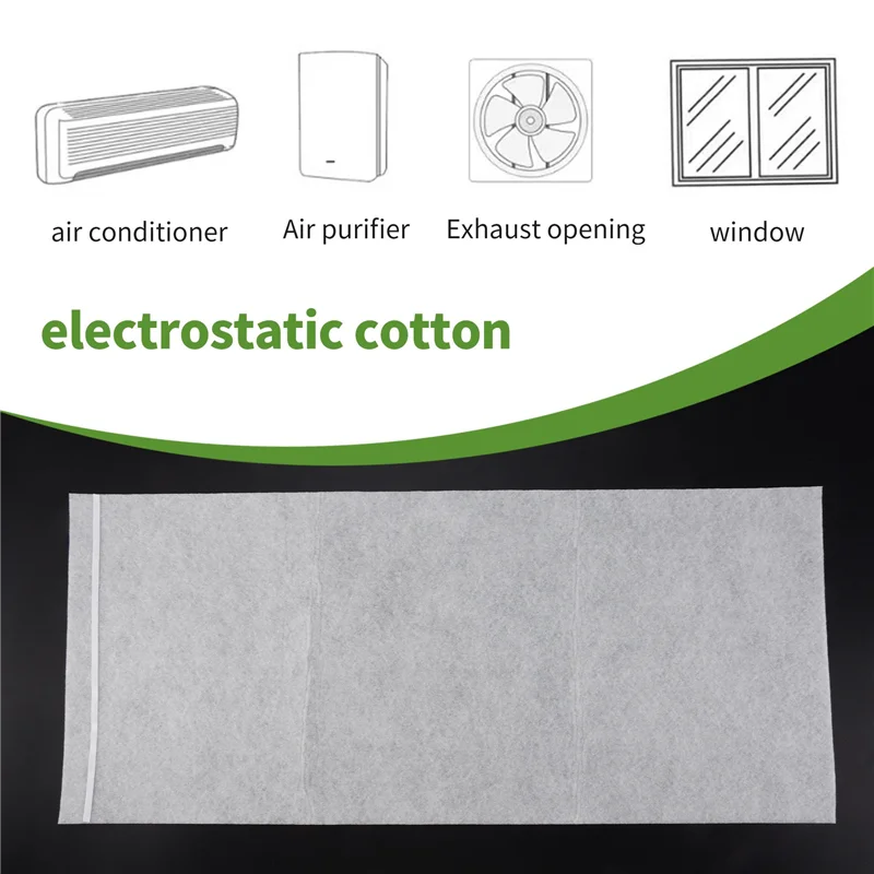 -ABPO 15 قطعة من القطن الكهروستاتيكي السميك لجهاز Xiaomi Mi Air Purifier Pro / 1 / 2 فلتر تنقية الهواء العالمي فلتر Hepa