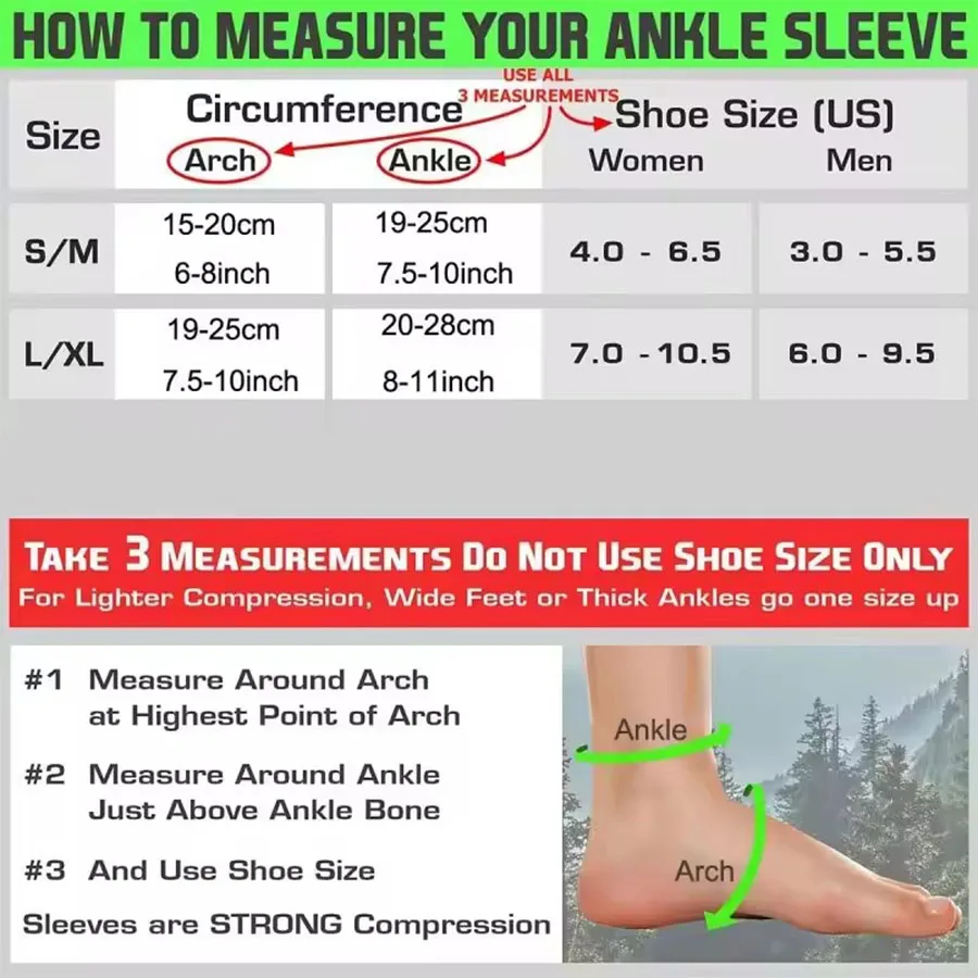 1 Pair Sport Compression Socks - Ankle Brace Sock avis et prix