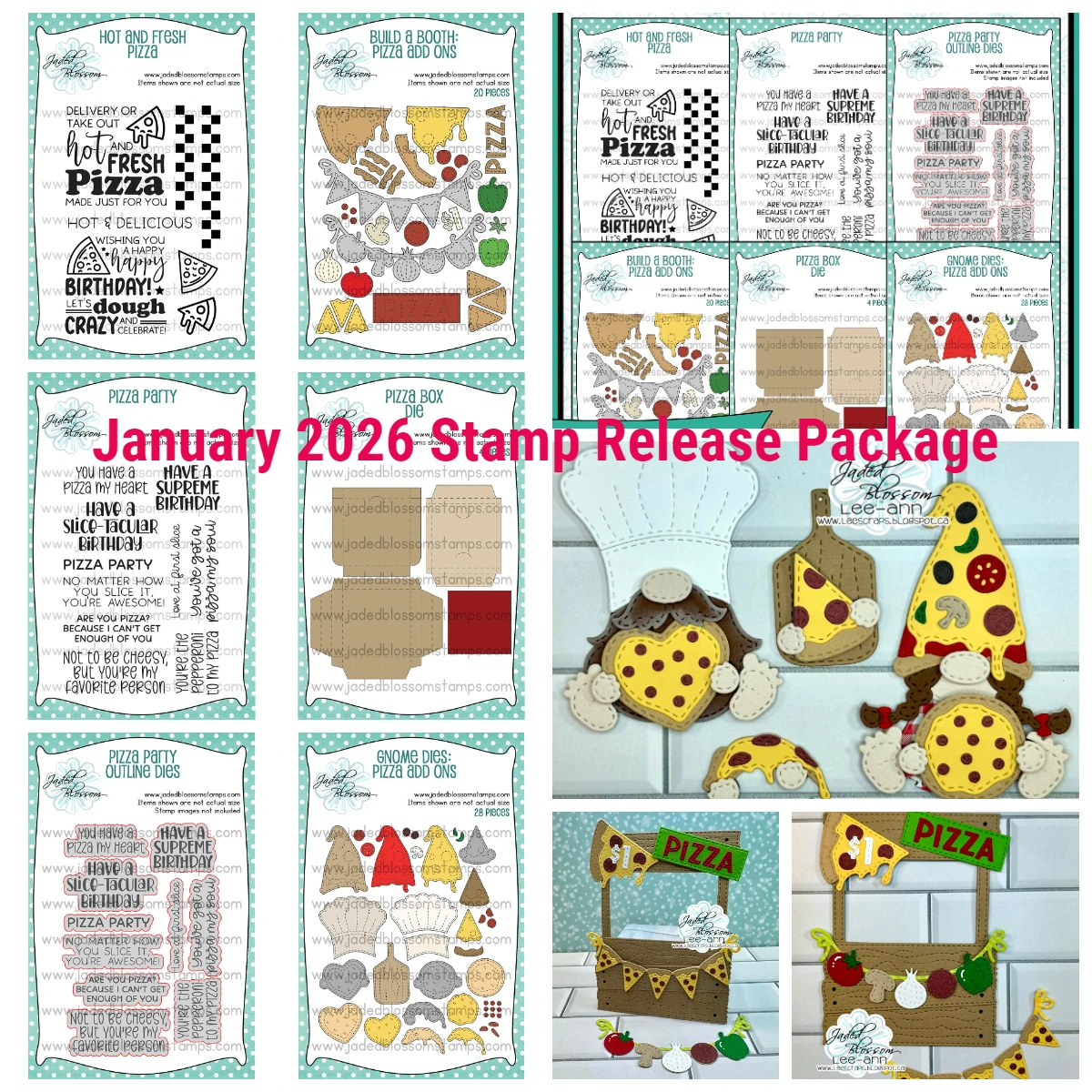 

Valentine's Day Pizza Party Metal Cutting Dies Silicone Stamps Scrapbooking Make Photo Album Card Diy Paper Embossing Supplies