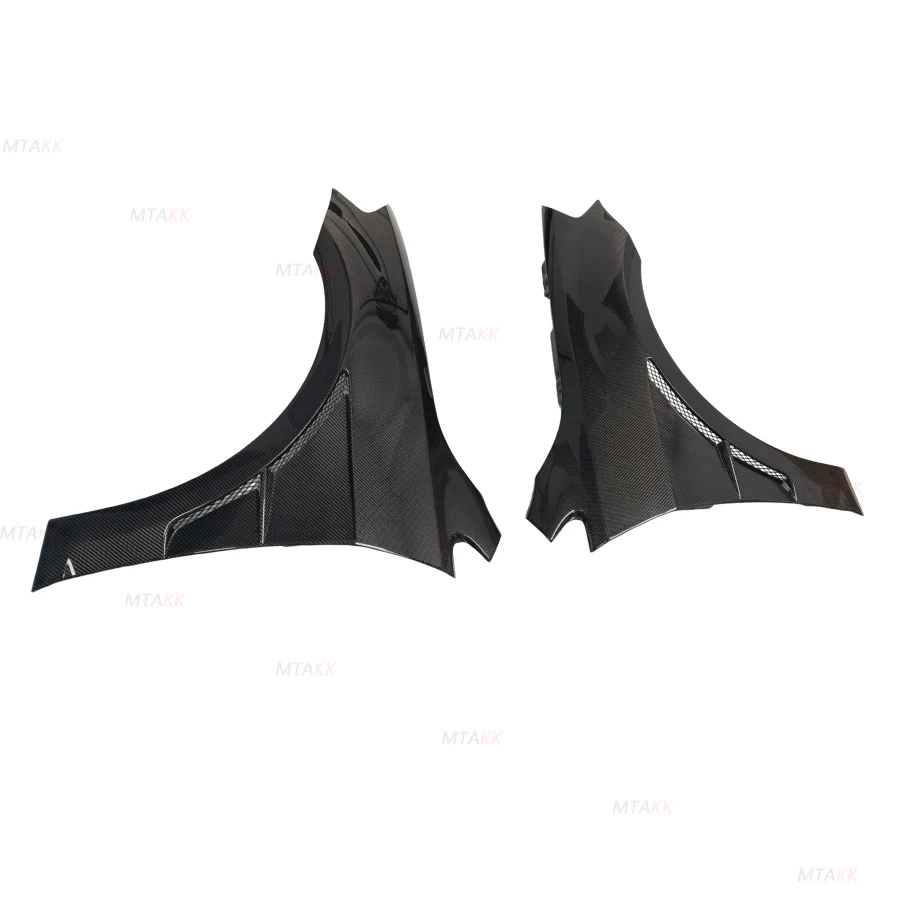 Carbon Fiber Car Front Fender Air Vent Trims for Volkswagen VW VII Golf 7 MK7  GTI R 2014-2017 Car Front Vent Fenders Body Kits