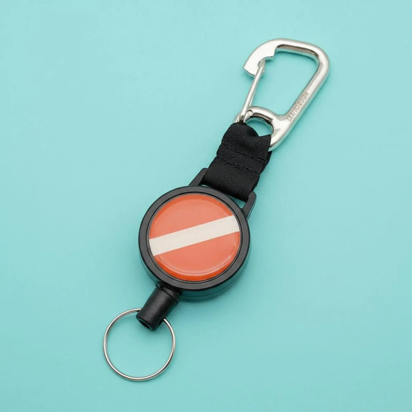 BCD Accessory Stainless Steel BCD Safety Tether Diving Lanyard Rust Resistant Anti-Lost Dive Tether for Divers, Saltwater view 6