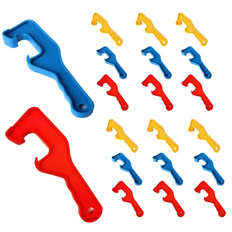 A013 20 PCS Paint Can Opener Paint Bucket Lid Opener Bucket with Lid Opener Paint Can Opening Tool for Color Random