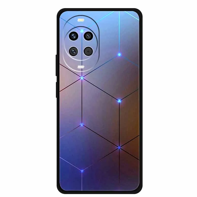 حافظة لهاتف هواوي نوفا 14 5G مقاس 6.7 بوصة من السيليكون الناعم غطاء هاتف من البولي يوريثان الحراري لهاتف هواوي نوفا 14 5G أسود Funda لهاتف نوفا 14 5G مقاوم للصدمات