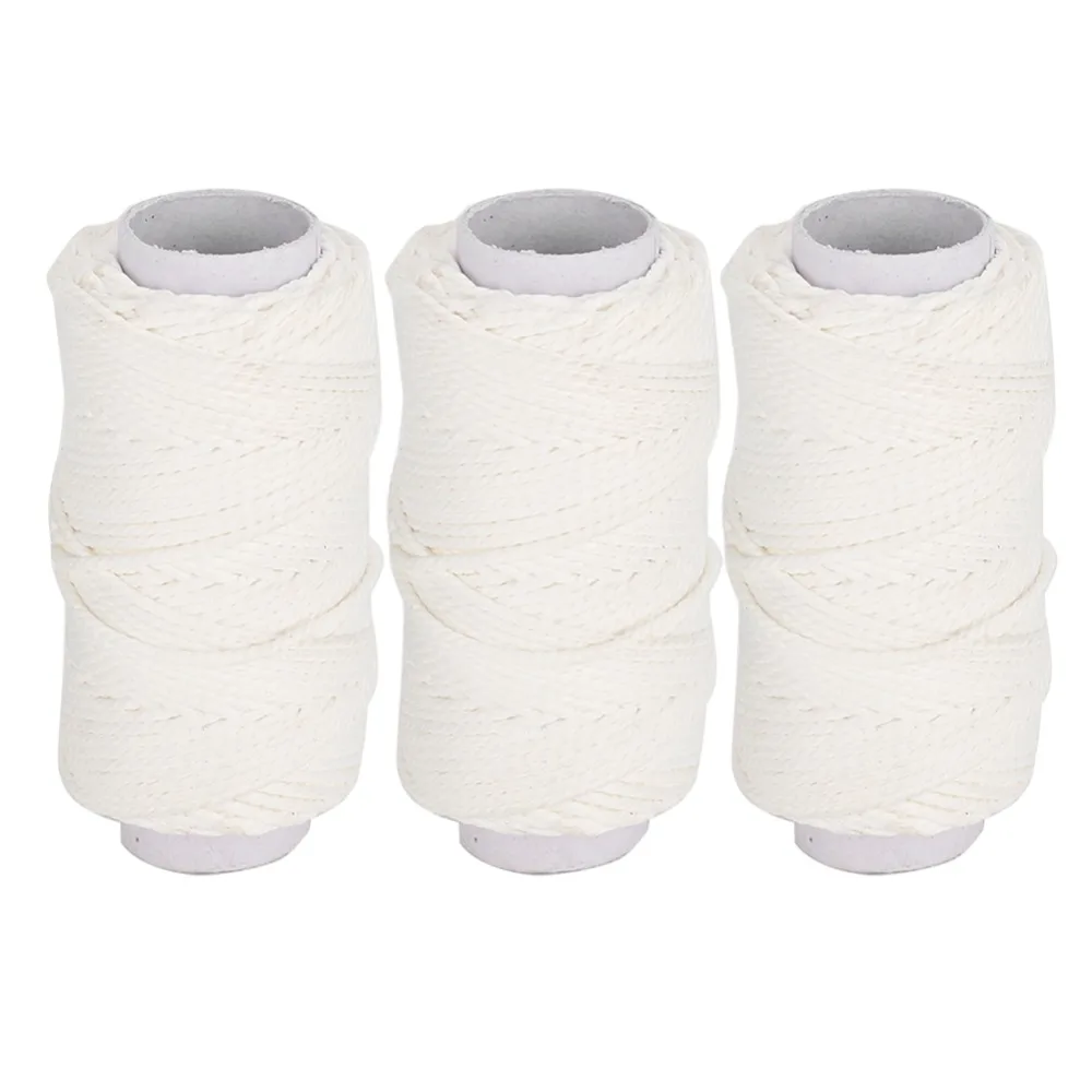 3pcs Faux Silk Veterinary Suture Thread White No. 18 Animal Suture Thread Durable Easy Removal Farm Animal Sutures
